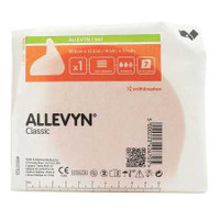 Foam Dressing Allevyn 4-1/2 X 5-1/2 Inch Heel Cup Style Non-Adhesive without Border Sterile 66007630 Case/30 66007630 UNITED / SMITH & NEPHEW 407366_CS