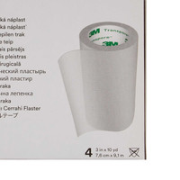 Medical Tape 3M Transpore Water Resistant Plastic 3 Inch X 10 Yard NonSterile 1527-3 Case/40 1527-3 3M 5765_CS