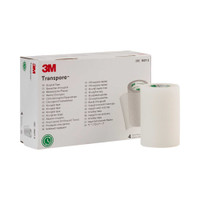 Medical Tape 3M Transpore Water Resistant Plastic 3 Inch X 10 Yard NonSterile 1527-3 Case/40 1527-3 3M 5765_CS