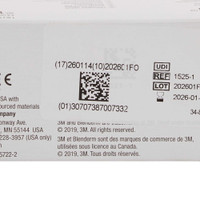 Medical Tape 3M Blenderm Waterproof Plastic 1 Inch X 5 Yard NonSterile 1525-1 Case/120 1525-1 3M 5758_CS