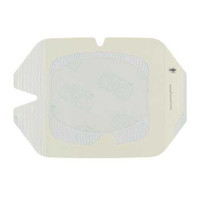 Transparent Film Dressing with Border 3M Tegaderm Rectangle 4 X 4-3/4 Inch Frame Style Delivery Without Label Sterile 1616 Case/200 1616 3M 468779_CS