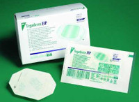 Transparent Film Dressing 3M Tegaderm HP Rectangle 4 X 4-3/4 Inch Frame Style Delivery With Label Sterile 9536HP Case/200 9536HP 3M 210037_CS