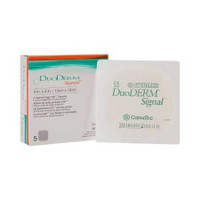 Hydrocolloid Dressing DuoDERM Signal 4 X 4 Inch Square Sterile 403326 Each/1 403326 CONVA TEC 426728_EA