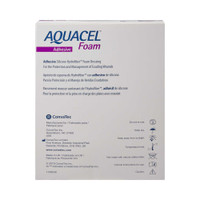 Foam Dressing Aquacel® 7 x 8 Inch With Border Waterproof Film Backing Silicone Adhesive Sacral Sterile 420626 Pack of 1 420626 Aquacel® 802599_EA