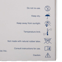 Silicone Foam Dressing Aquacel 5-1/2 X 8 Inch Heel Adhesive with Border Sterile 420625 Box/5 420625 CONVA TEC 802597_BX