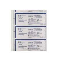 Non-Adherent Dressing TelfaOuchless Cotton 3 X 4 Inch Sterile 2132 Box/100 2132 KENDALL HEALTHCARE PROD INC. 9973_CT