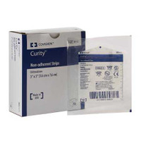 Oil Emulsion Impregnated Dressing Curity 3 X 3 Inch Mesh / Knitted Fabric Oil Emulsion Blend Sterile 6112 Box/50 6112 KENDALL HEALTHCARE PROD INC. 217297_BX