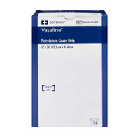 Petrolatum Impregnated Dressing Vaseline 6 X 36 Inch Gauze Petrolatum Sterile 8884416600 Each/1 8884416600 KENDALL HEALTHCARE PROD INC. 32728_EA