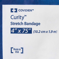 Conforming Bandage Curity Cotton / Polyester 1-Ply 4 X 75 Inch Roll NonSterile 2247 Pack/12 2247 KENDALL HEALTHCARE PROD INC. 188592_BG