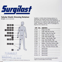 Dressing Retainer Surgigrip Elastic 23-1/4 Inch X 25 Yard GL704 Box/1 GL704 DERMA SCIENCES/MED SURG. 450915_RL