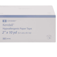 Medical Tape Kendall Hypoallergenic Paper 2 Inch X 10 Yard NonSterile 2419C Box/6 2419C KENDALL HEALTHCARE PROD INC. 696198_BX
