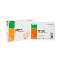 Impregnated Dressing Iodoflex 2-1/8 X 3 Inch Gauze Cadexomer Iodine Sterile 6602134010 Box/3 6602134010 UNITED / SMITH & NEPHEW 549317_BX