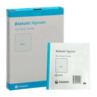 Calcium Alginate Dressing Seasorb Soft 4 X 4 Inch Square Calcium Alginate / Carboxylmethylcellulose CMC Sterile 3710 Box/10 3710 COLOPLAST INCORPORATED 313944_BX
