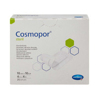 Adhesive Dressing Cosmopor 4 X 4 Inch Nonwoven Square White Sterile 900820 Each/1 900820 HARTMAN USA, INC. 902132_EA
