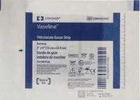 Petrolatum Impregnated Dressing Vaseline® Rectangle 3 x 9 Inch Sterile 8884423600 Pack of 1 8884423600 Vaseline® 32733_EA