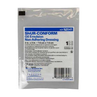 Oil Emulsion Impregnated Dressing Shur-Conform 3 X 3 Inch Knitted Cellulose Acetate Petrolatum Emulsion Sterile DKC77041 Box/50 DKC77041 DERMA SCIENCES/MED SURG. 160492_BX