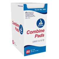Abdominal Pad Dynarex NonWoven / Fluff 5 X 9 Inch Rectangle Sterile 3501 Case/400 3501 DYNAREX CORP. 575179_CS