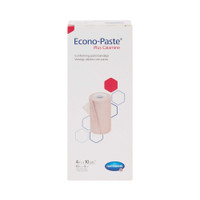 Impregnated Comforming Dressing Econo-Paste Plus 4 Inch X 10 Yard Cotton Zinc Oxide Paste / Calamine NonSterile 47410000 Case/12 47410000 HARTMAN USA, INC. 575836_CS