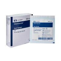 Gauze Sponge Dermacea Cotton 8-Ply 4 X 4 Inch Square Sterile 441001 Pack/2 441001 KENDALL HEALTHCARE PROD INC. 742150_PK