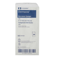 Non-Woven Sponge Dermacea NonWoven 4-Ply 4 X 4 Inch Square NonSterile 441402 Case/2000 441402 KENDALL HEALTHCARE PROD INC. 516461_CS