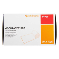 Impregnated Dressing Viscopaste PB7 3 Inch X 10 Yard Open Weave Fabric Zinc Paste 4956 Case/48 4956 UNITED / SMITH & NEPHEW 379577_CS