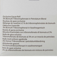 Petrolatum Impregnated Dressing Xeroform 4 Inch X 3 Yard Gauze Bismuth Tribromophenate / Petrolatum Sterile 8884432000 Case/36 8884432000 KENDALL HEALTHCARE PROD INC. 229330_CS