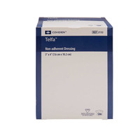 Non-Adherent Dressing TelfaOuchless Cotton 3 X 4 Inch Sterile 2132 Case/2400 2132 KENDALL HEALTHCARE PROD INC. 9973_CS
