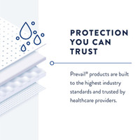 Unisex Adult Incontinence Belted Undergarment Prevail® Belted Shields Belted One Size Disposable Light Absorbency PV-324 Case of 120 PV-324 Prevail® Belted Shields 409934_CS