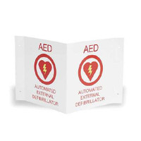 First Aid Sign AED Plus Aed Automated External Defibrillator 8000-0825 Each/1 8000-0825 ZOLL MEDICAL CORPORATION 640369_EA