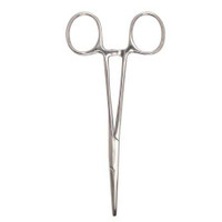 Hemostatic Forceps McKesson Kelly 5-1/2 Inch Office Grade Stainless Steel NonSterile Ratchet Lock Finger Ring Handle Straight 43-2-436 Each/1 43-2-436 MCK BRAND 487541_EA