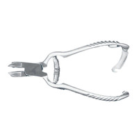 Nail Nipper McKesson Concave Jaws 4-1/2 Inch Chrome Covered Stainless Steel 43-2-489 Each/1 43-2-489 MCK BRAND 487554_EA