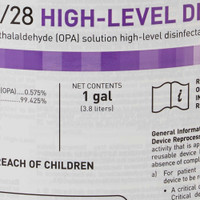 McKesson OPA High Level Disinfectant RTU Liquid 1 gal. Jug Max 28 Day Reuse Chemical Scent 73-OPA28 Each/1 MCK BRAND 852217_EA