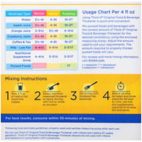 Food Thickener Thick-It 36 oz. Canister Unflavored Ready to Use Varies By Preparation J585-C6800 Each/1 J585-C6800 PRECISION FOODS INC 811365_EA