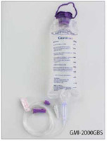 Gravity Feeding Bag Set with ENFit Connector Generica 1000 mL GMI2000GBS Each/1 GMI2000GBS GENERICA MEDICAL INTERNATIONAL 1034493_EA