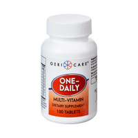 Multivitamin Supplement McKesson Brand Tablet 100 per Bottle 57896050101 BT/100 57896050101 MCK BRAND 554132_BT