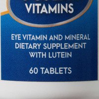 Eye Vitamin with Lutein Supplement McKesson Brand Tablet 60 per Bottle 57896063106 BT/60 57896063106 McKesson 689187_BT