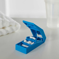 Pill Cutter McKesson Hand Operated Blue 63-6341 Pack of 1 63-6341 McKesson 476701_EA