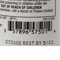 Prenatal Vitamin Supplement McKesson Brand Tablet 100 per Bottle 57896057501 BT/100 57896057501 MCK BRAND 556973_BT