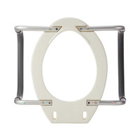 Riser Seat Premium With Removable Arms Elongated Toilet 12403 Each/1 12403 DRIVE MEDICAL DESIGN & MFG 688939_EA