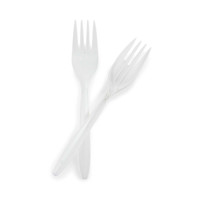 Fork McKesson General Purpose White Polypropylene 16-4595 Case/1000 16-4595 MCK BRAND 959243_CS