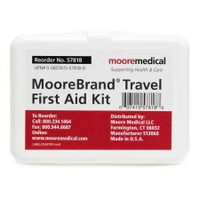 Travel First Aid Kit MooreBrand 57818 Each/1 57818 MOORE MEDICAL 624492_EA