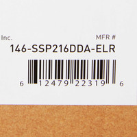 Wheelchair McKesson Padded Removable Composite Black 16 Inch 250 lbs. 146-SSP216DDA-ELR Each/1 MCK BRAND 1065273_EA