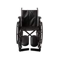 Wheelchair McKesson Padded Removable Composite Black 16 Inch 250 lbs. 146-SSP216DDA-ELR Each/1 MCK BRAND 1065273_EA