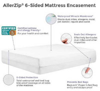 Bedding Encasement Protect-A-Bed 18 X 76 X 80 Inch For King Size Mattress BOM1706 Case/8 JAB DISTRIBUTORS LLC 1087200_CS