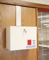 Insulated Specimen Lock Box Over-the-Door 3737 Each/1 HEALTH CARE LOGISTICS, INC. 713593_EA
