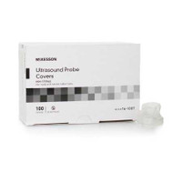 Ultrasound Probe Cover McKesson 1 x 9 Inch Polyurethane NonSterile For use with Ultrasound Probe 16-1007 Case of 2000 McKesson 1087155_CS
