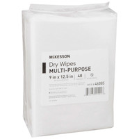 McKesson Task Wipe Medium Duty White NonSterile 9 X 12-1/2 Inch Disposable 46085 Case/768 MCK BRAND 864655_CS