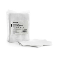 McKesson Task Wipe Medium Duty White NonSterile 9 X 12-1/2 Inch Disposable 46085 Pack/48 MCK BRAND 864655_PK