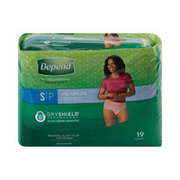 Adult Absorbent Underwear Depend FIT-FLEX Pull On Small Disposable Heavy Absorbency 47915 Pack/19 KIMBERLY CLARK PROFESSIONAL & 1090304_PK