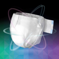 Adult Incontinent Brief Prevail Air Tab Closure Size 2 Disposable Heavy Absorbency AIR-013 BG/18 FIRST QUALITY PRODUCTS INC. 1078178_BG